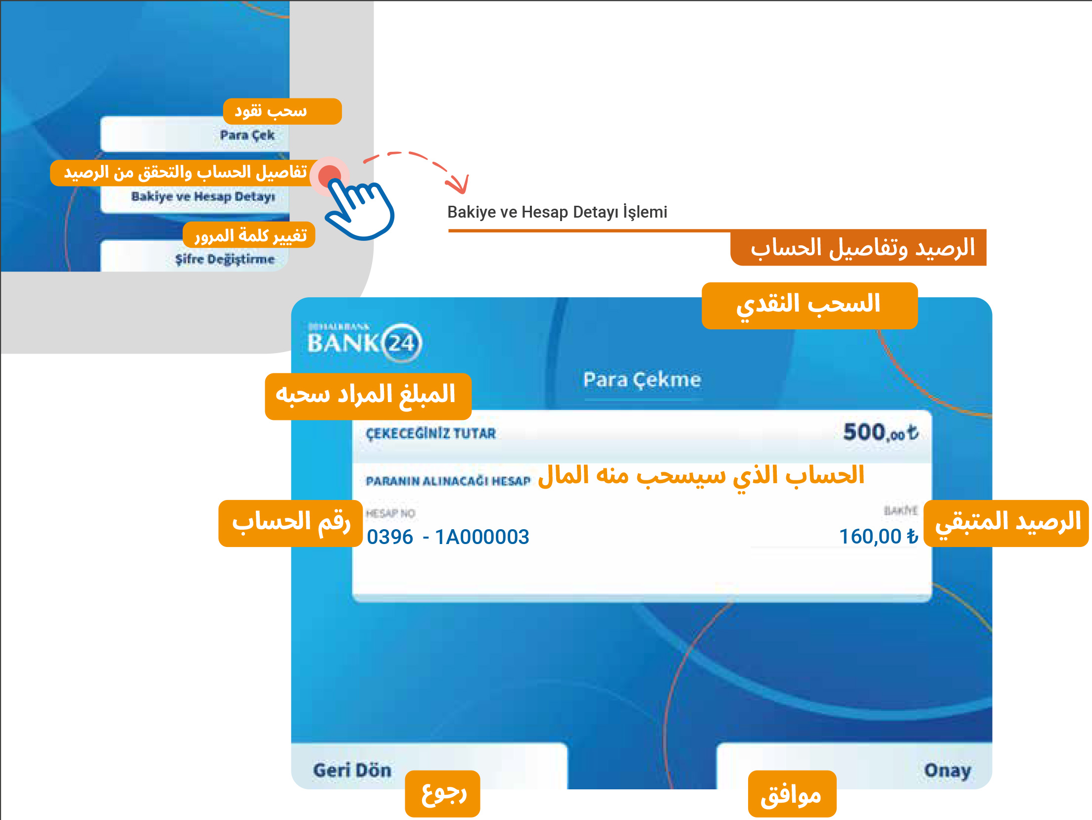 السحب النقدي بطاقة الهلال الاحمر